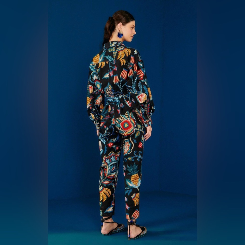 FARM Rio Multicolor Floral Jumpsuit - Picture 3 of 3
